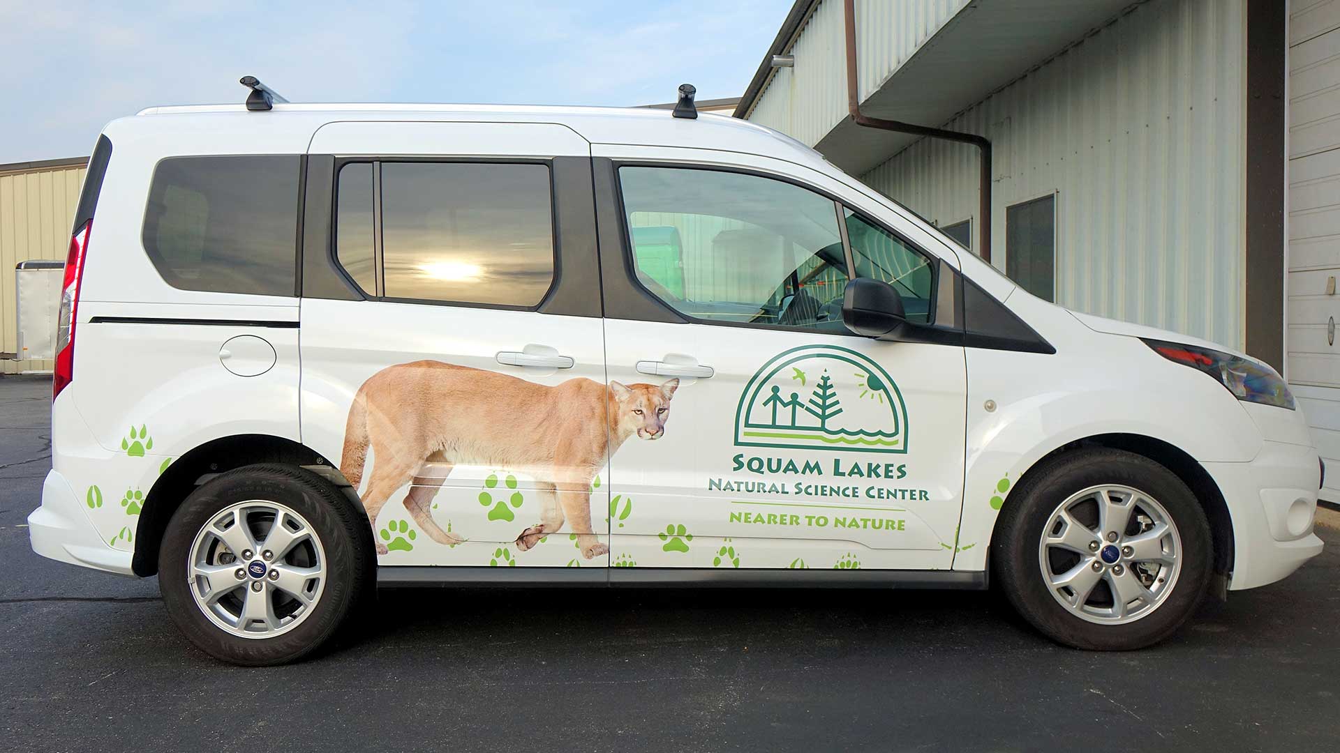 Squam Lake Science Center vehicle wrap